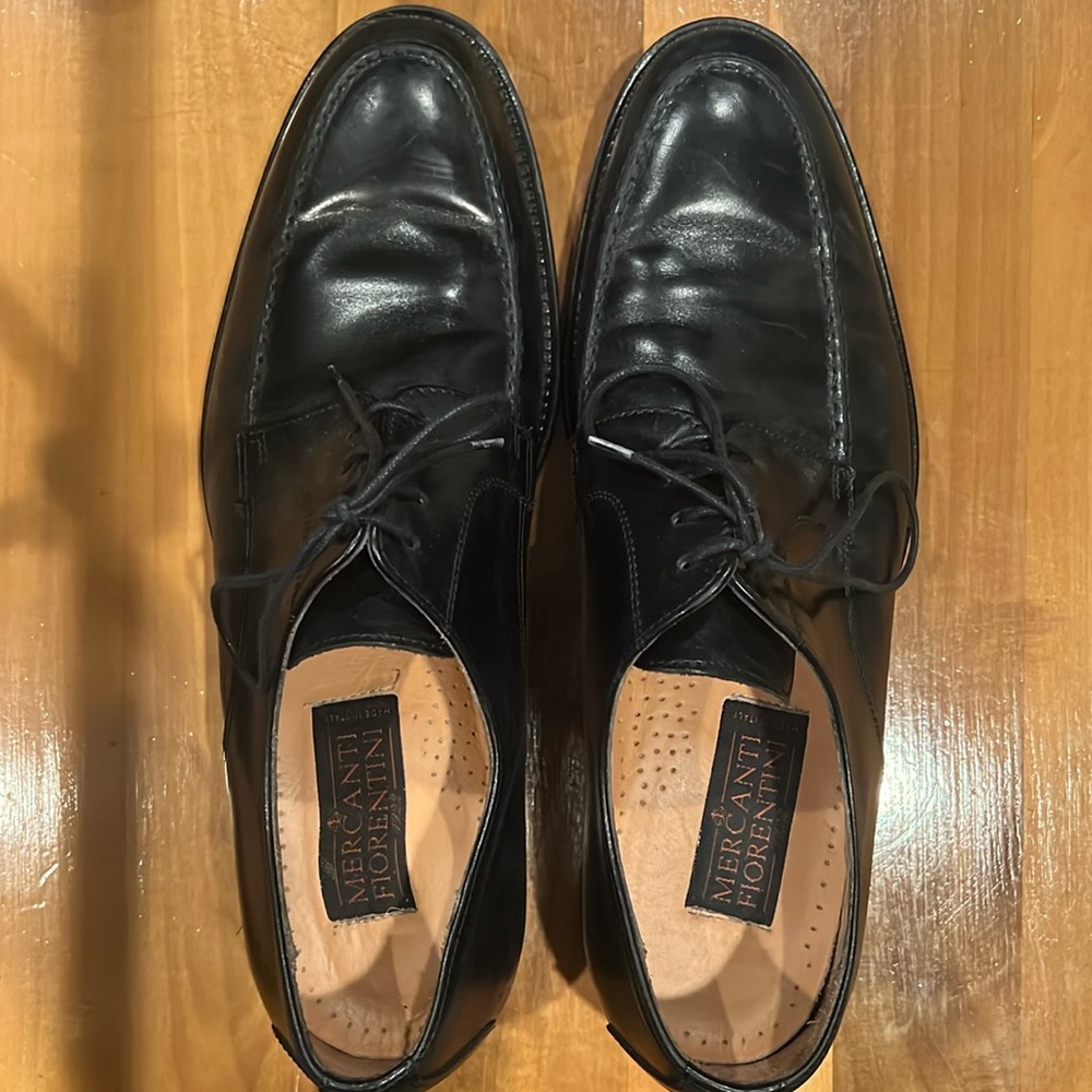 mercanti fiorentini Black Oxfords